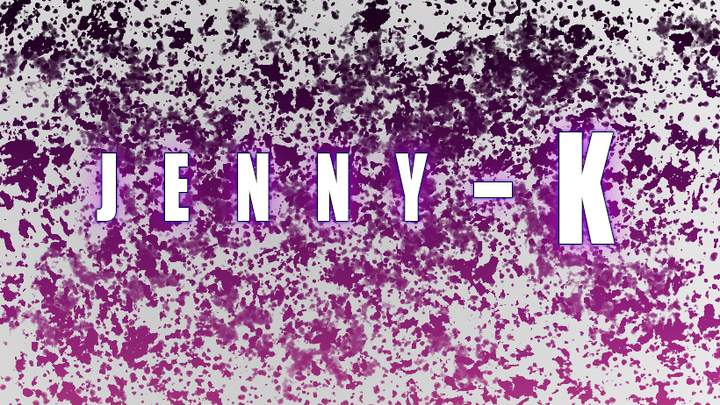 Album or single cover artwork designed for artist Jenny K